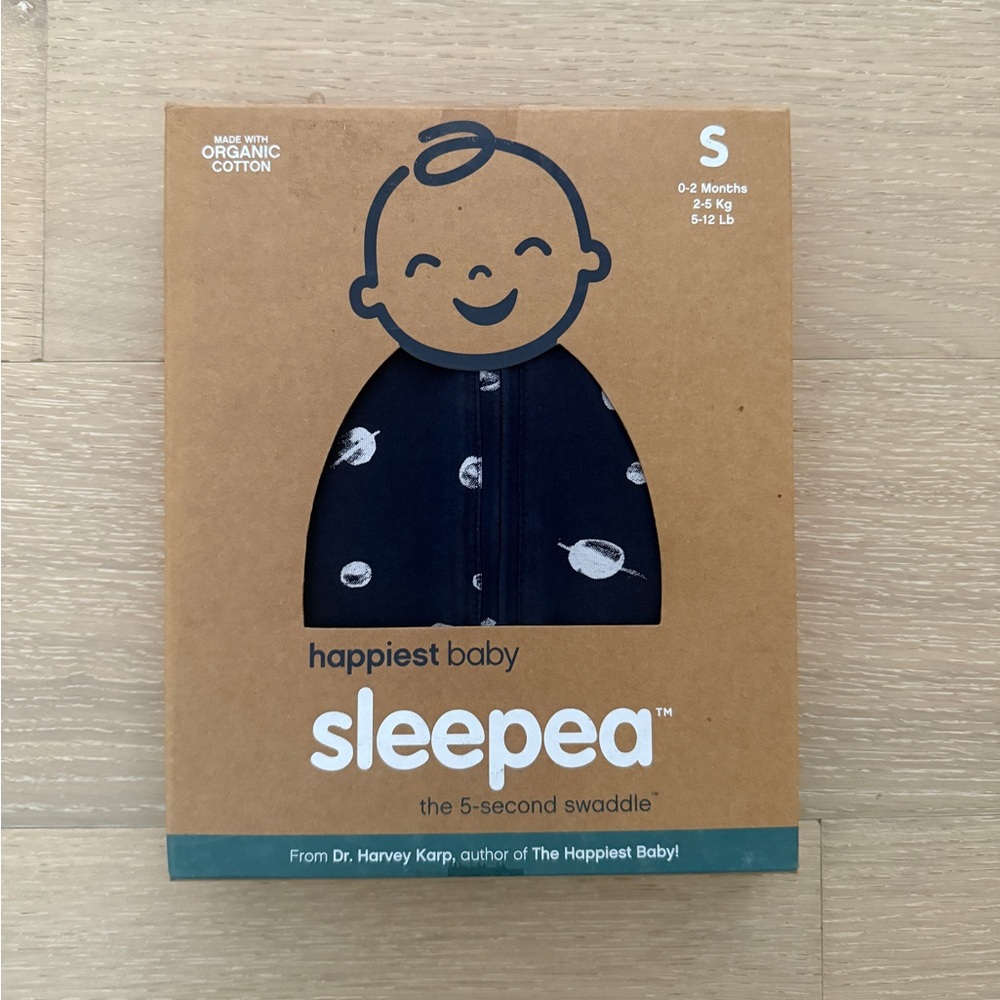 Navy Sleeppea Swaddle